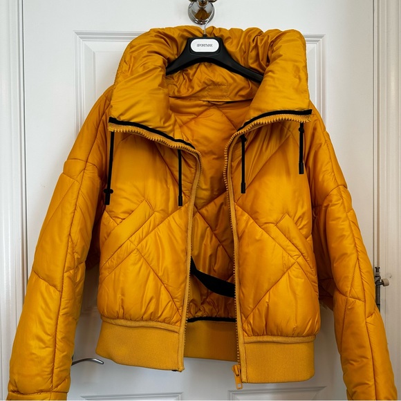 Sportmax MaxMara Label-cut Quilting Hoodie Puffer Jackets Sz:S US4 Fall/Winter - Picture 9 of 16